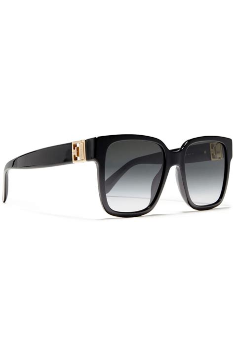 givenchy oversized square-frame ombré acetate optical glasses|Givenchy ladies glasses.